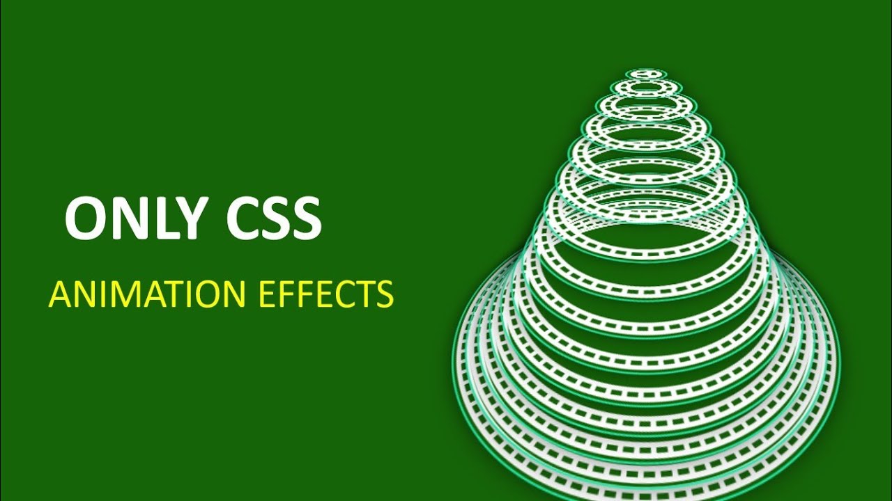 🔥 CSS 3D Wavy Circular Animation Effect | Pure HTML & CSS 🌊 - YouTube