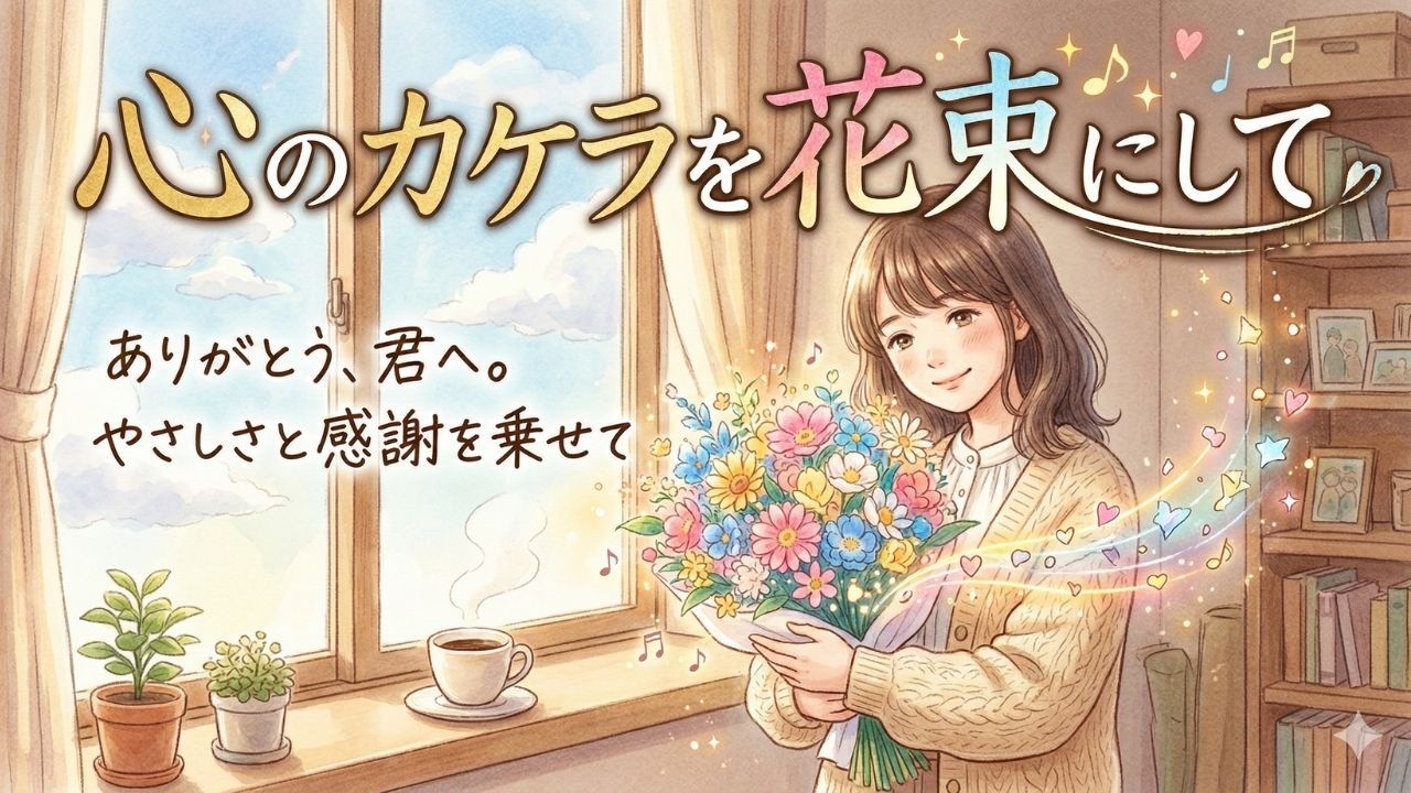 【オリジナル曲】心のカケラを花束にして