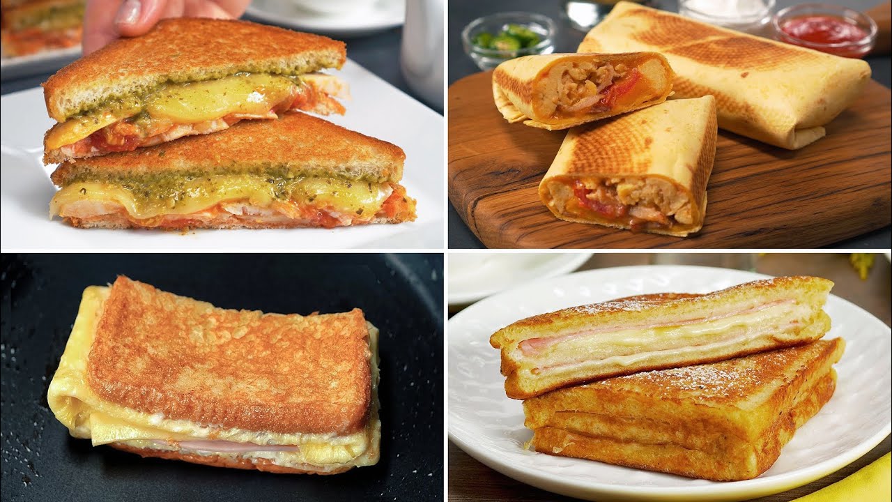 Must Try! 4 Super Tasty HOT SANDWICHES || Delicious Breakfast/Brunch Ways. Recipes by Always Yummy!