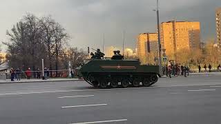 06. Военная техника едет по Москве на репетицию Парада Победы (28.04.2022, часть 6 из 9)