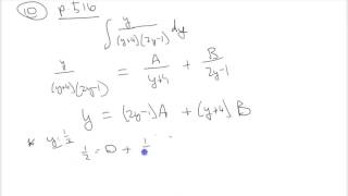 Stewart's Calculus Chapter 7 - Partial Fractions