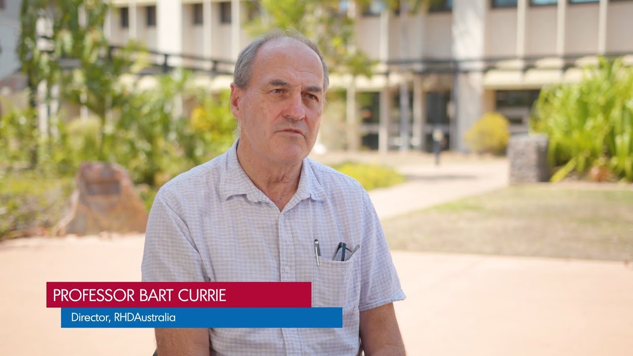 Professor Bart Currie on the vision of RHDAustralia