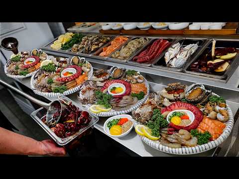 μ°λ§€μΆ 20μ΅! ν΄μ°λ¬Ό νλ¬ 2,000kg μν! μΈκ΅μΈλ€λ μ€μμ λ¨Ήλ μλκΈ λ°₯λλ ν΄λ¬Όμ₯ Soy Marinated Raw Seafood l Korean street food