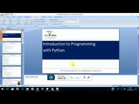 Introduction to Programming with Python