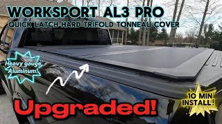 Worksport’s AL3 Pro Hard Tonneau Cover Unboxing, Install & Review #worksport #AL3Pro #WorksportArmy