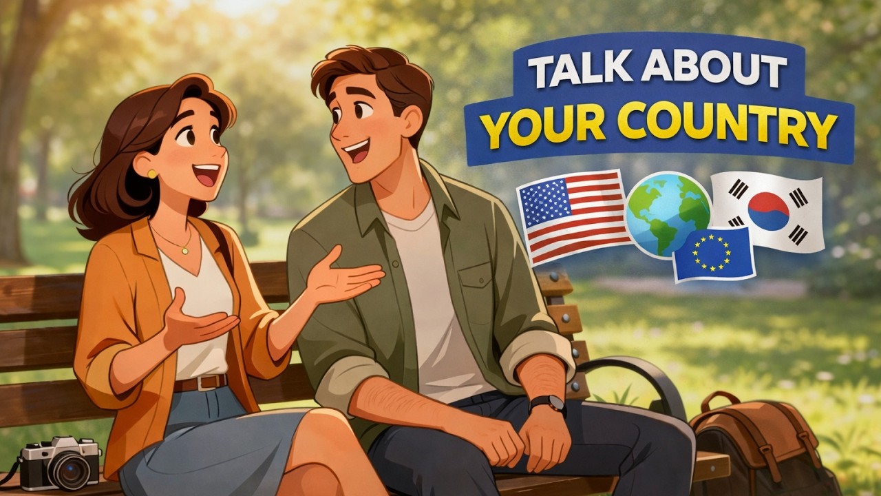 Speak About Your Country Naturally in English – Conversation Practice