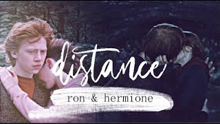 ron & hermione ll romione ll distance