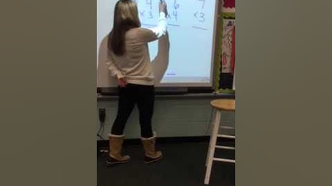 Basic multiplication with Touch Math