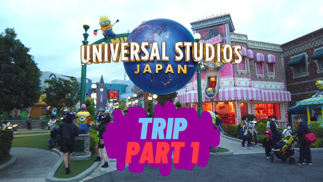 Universal Studios Japan Osaka trip part 1 - Minion Park and Halloween