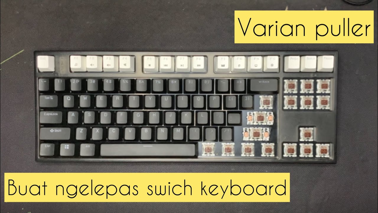 Cara Melepas Switch Keyboard