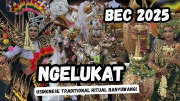 Banyuwangi Ethno Carnival 2025 l BEC Ngelukat Usingnese Traditionall Ritual Banyuwangi