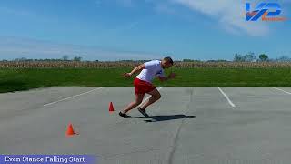 Even‑Stance Falling Start | Projection, Forward Lean & Acceleration Mechanics
