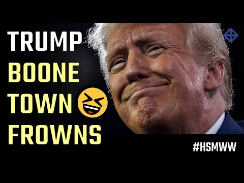 Boone Town Frowns: Donald Trump wants to thank MAGA patriots in Boone Iowa but can't figure out how