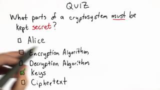 Keys And Kerchoffs Principle Solution - Applied Cryptography