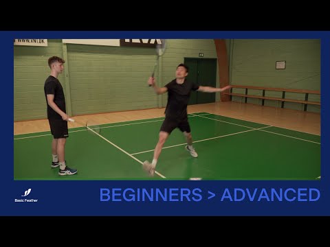 Badminton FOOTWORK training from BEGINNER to ADVANCED | By Basic Feather