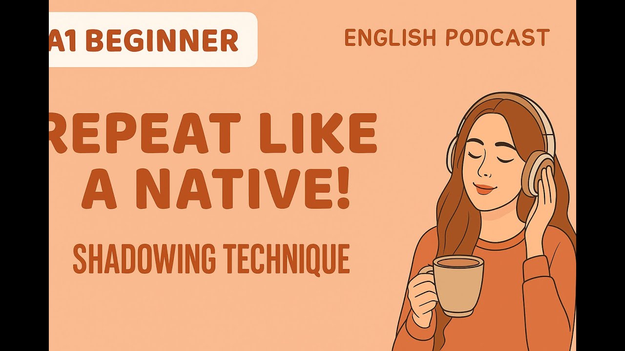Learn English with Shadowing Technique | Repeat Like a Native | English ...