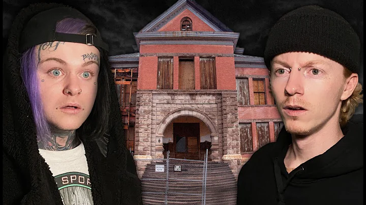 OVERNIGHT in USA's MOST HAUNTED High School | Aban...