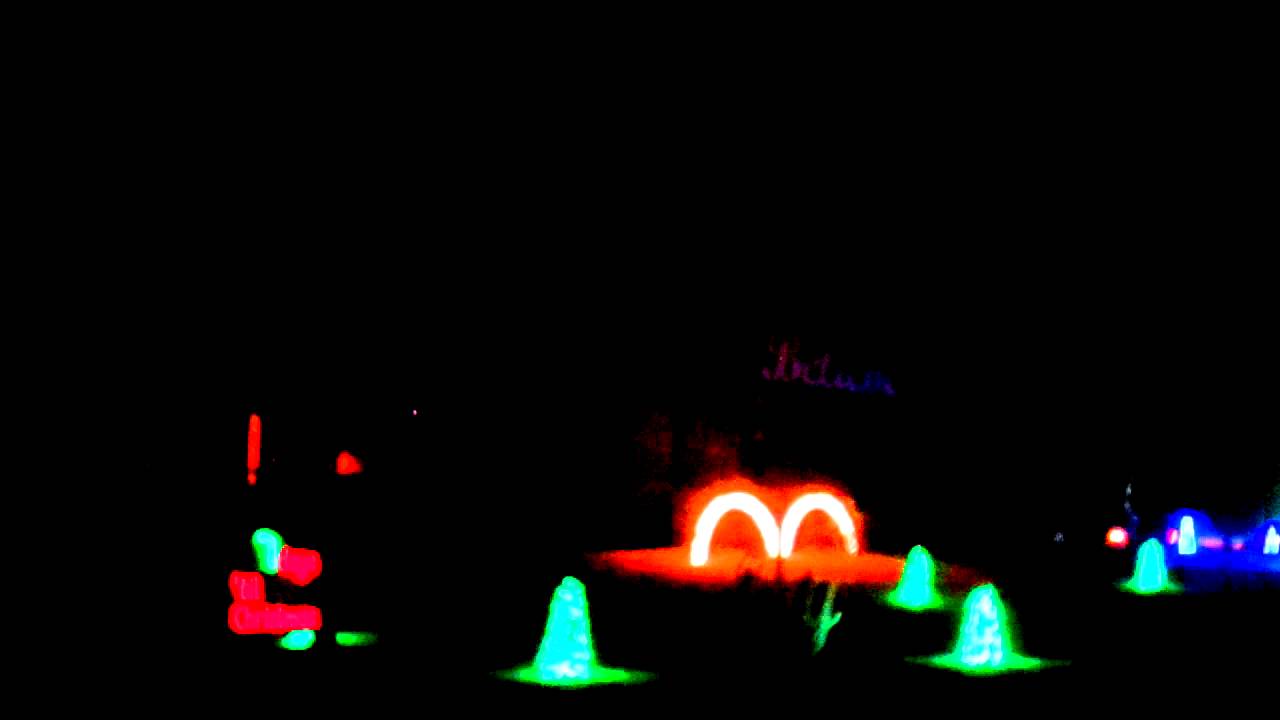 Dancing Christmas lights with the kids. YouTube