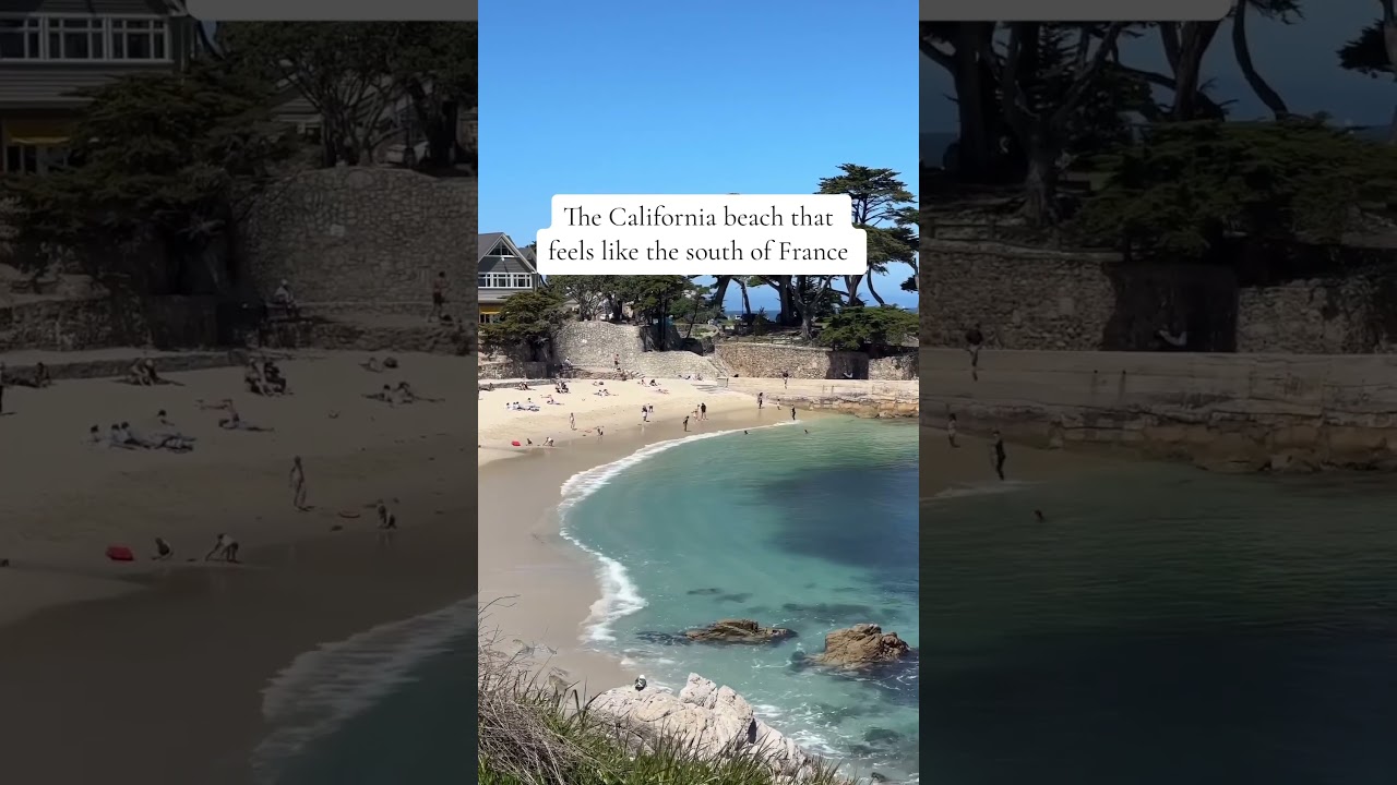 Lovers Point Beach in Point Grove in Monterey, CA. Go when it’s sunny clear skies.