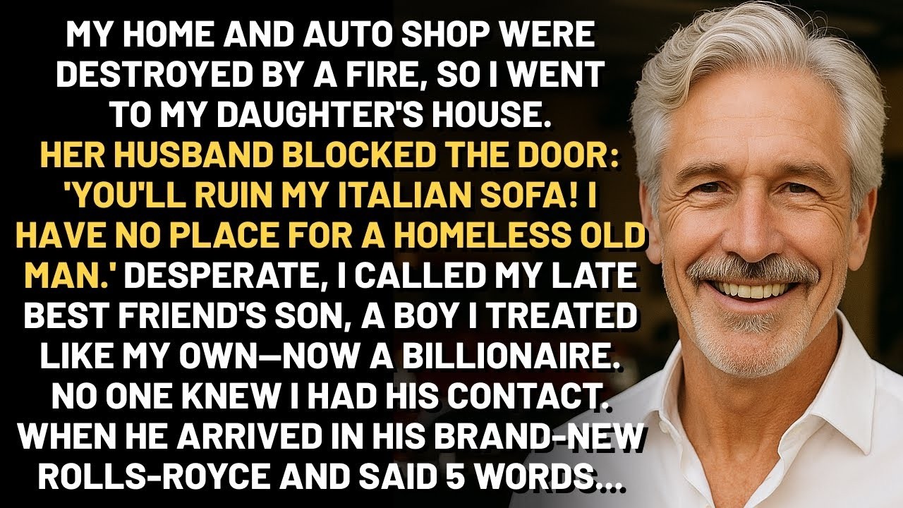 My auto shop burned down  My family called me homeless  So I called the billionaire I raised