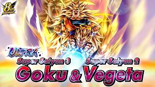 ULTRA "Super Saiyan 3 Goku & Super Saiyan 2 Vegeta" Character Spotlight | DRAGON BALL LEGENDS screenshot 1