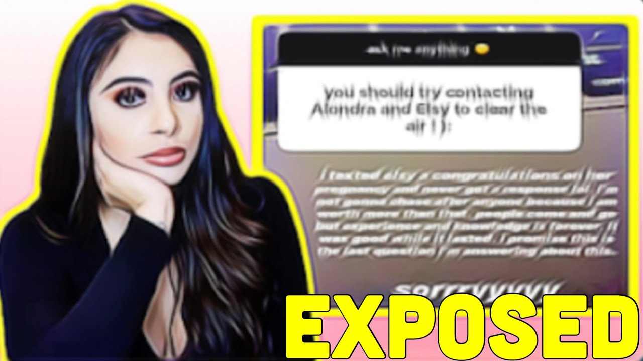 ALONDRA DESSY EX FRIEND THROWS SHADE AT HER!? - YouTube