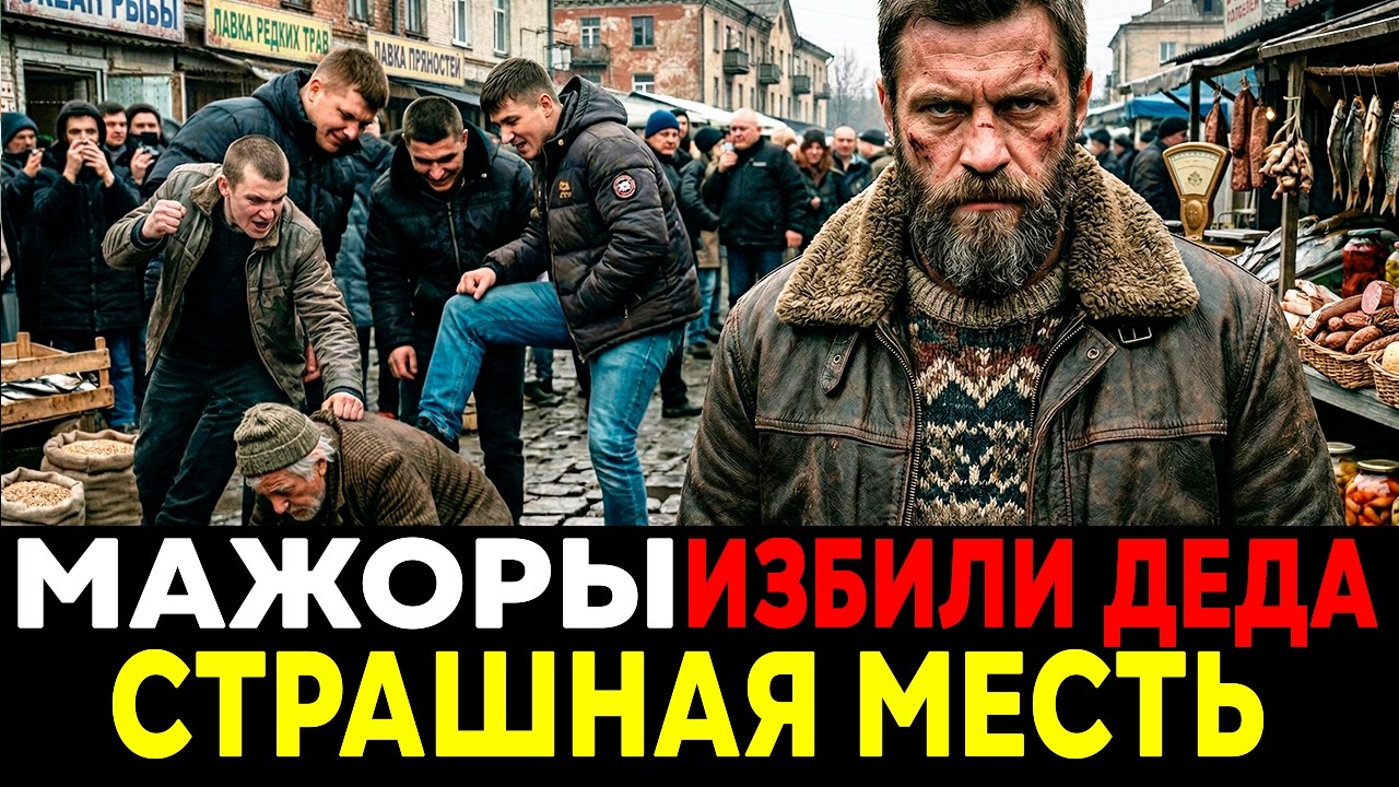 6 Бандитов Избивали Старика Прямо в Его Доме... Они Не Знали Кто Стоит За Спиной!