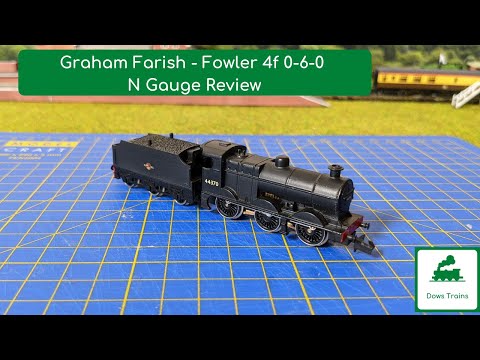 Class 4F by Graham Farish (BR Black) - N Gauge Review - YouTube