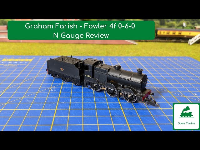 Class 4F by Graham Farish (BR Black) - N Gauge Review - YouTube