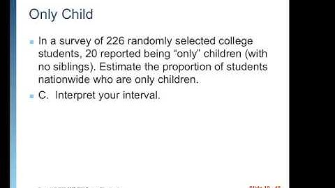 AP Stat Ch 19 Video 2 Confidence Intervals for Proportions.mp4