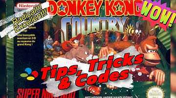 Unlocking the ULTIMATE CHEATS in Donkey Kong Country (SNES)