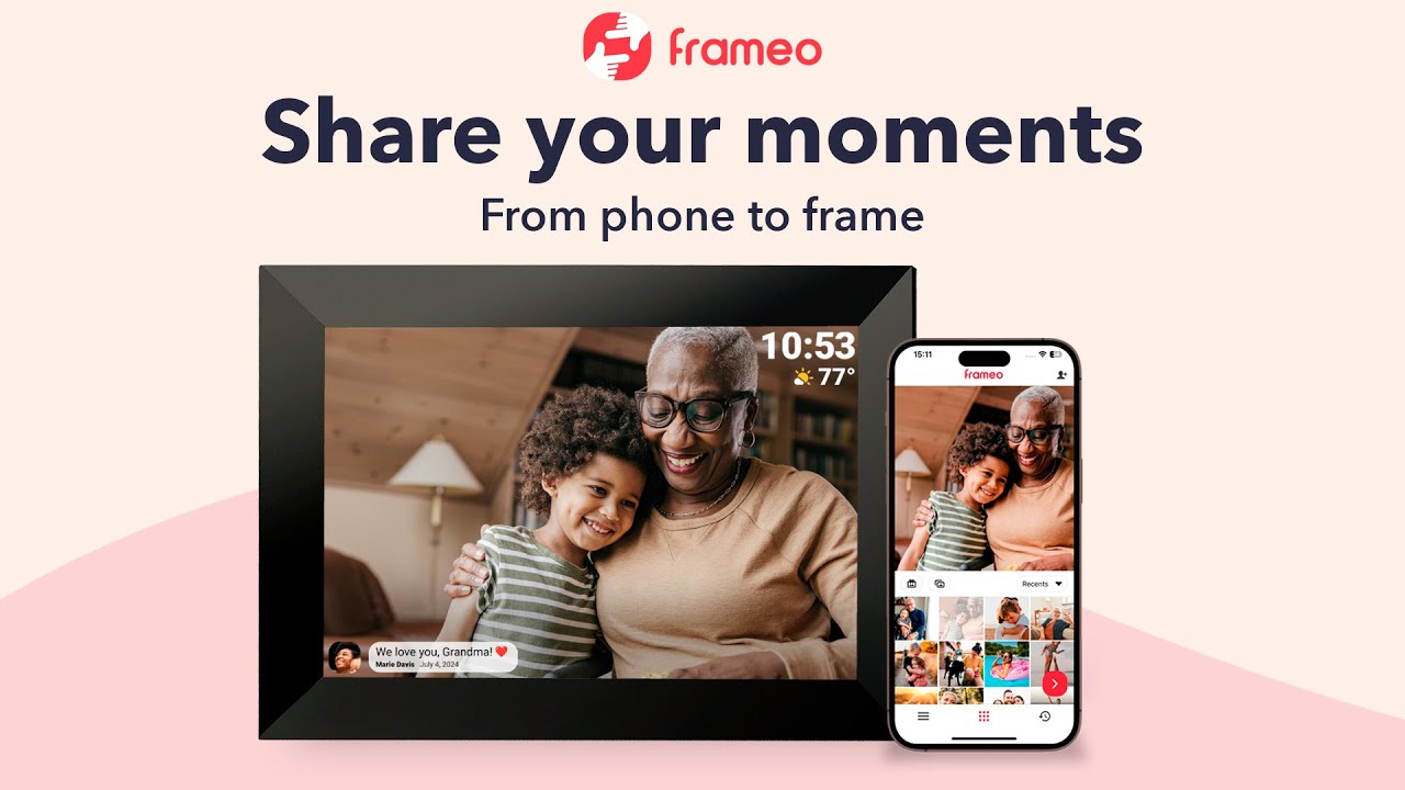 Frameo features