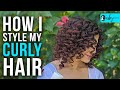 How To Style Curly Hair At Home | Kamiya Jani | Curly Tales