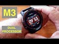 MAKIBES M3 4G Android 7.1.1 IP67 Waterproof Dual Processor Smartwatch: Unboxing and 1st Look