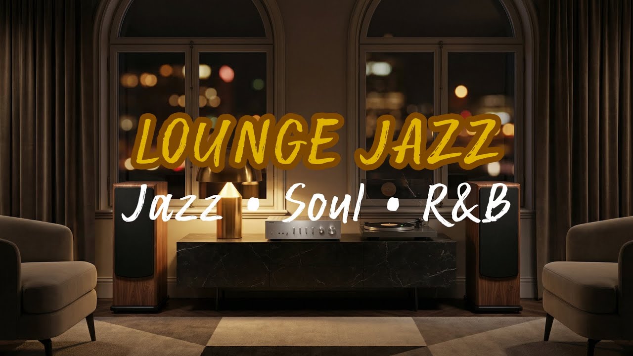 LOUNGE JAZZ | RELAXING SMOOTH BACKGROUND MUSIC 8 HOURS
