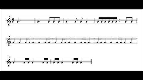 Unit 5 - Rhythmic Dictation - Compound Meter
