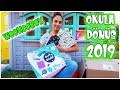 BAHÇEDE OKULA DÖNÜŞ 2019 Woohoobox Okula Dönüş Kutusu Açıyoruz Okul Çantası