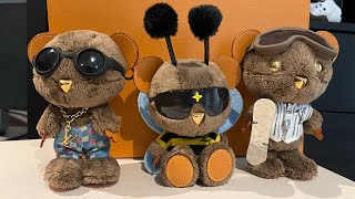 MY LOUIS VUITTON Louis Bear Bag Charm Collection ❤️ #LouisBear #lvbagcharm #louisvuitton