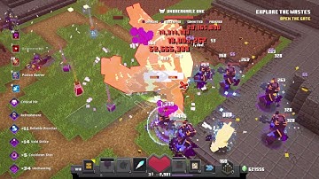 [Minecraft Dungeons]My favorite melee build! Easybreakable one*20