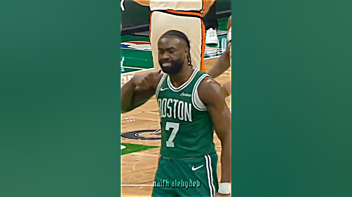 Jaylen brown really did this to Stewart 😤🔥