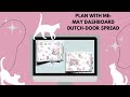 Plan with Me: May Dashboard Spread // SerilynArt YouTube Notebook