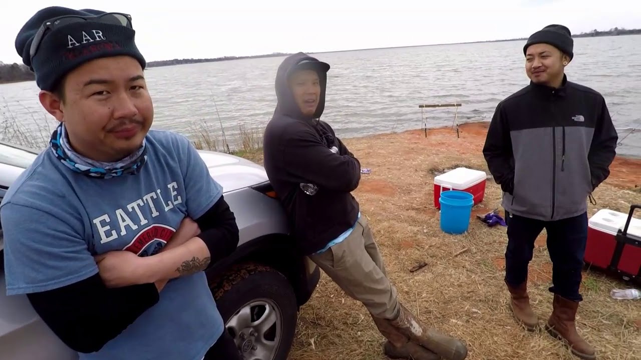 Ep.3 Lake Ft.Cobb, Oklahoma . Spring time hybrids Bass fishing YouTube