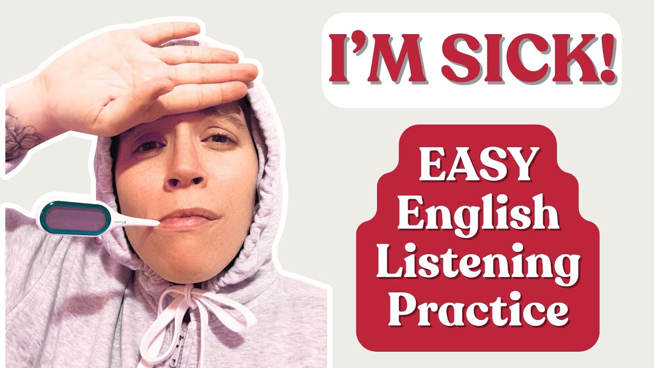 I Had the Flu Last Week! 🤒  EASY English Listening Practice