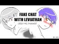 Fake Chat with Leviathan || Obey Me! Fanart Animation