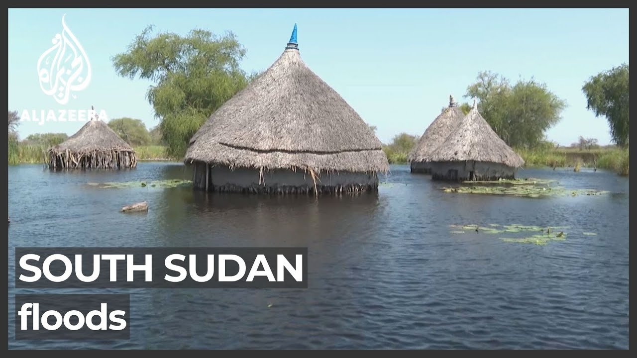 تسببت الفيضانات في جنوب السودان في نزوح مئات الآلاف