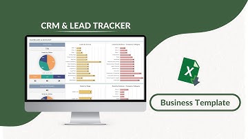 CRM & Lead Tracker Excel Template