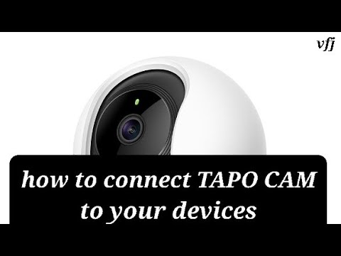 How to use/connect TAPO CAM C200 to your devices - YouTube