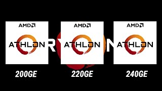AMD Athlon 200GE vs 220GE vs 240GE Desktop Processor l Specification Comparison l Athlon Processors