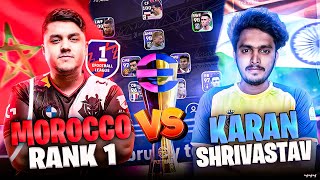 MORROCO RANK 1 🆚 KARAN SHRIVASTAV | PRO SERIES INTERNATIONAL MATCH😨 | THRILLER Comeback💥