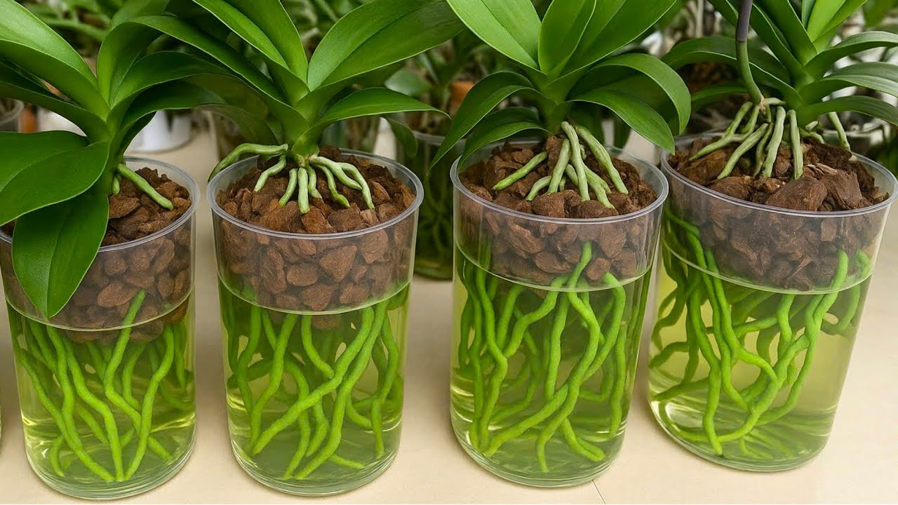 Выращивайте орхидеи таким образом! Они быстро растут и долго и обильно цветут.